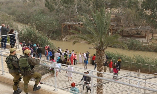 Ziemia Święta: rekordowa liczba odwiedzających miejsce chrztu Jezusa nad Jordanem