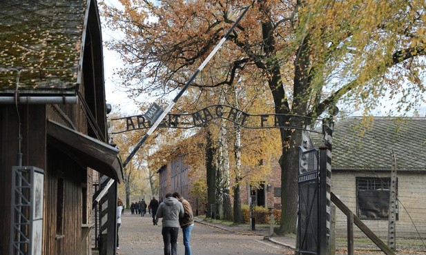 Turysta z Irlandii odpowie za niszczenie Muzeum Auschwitz