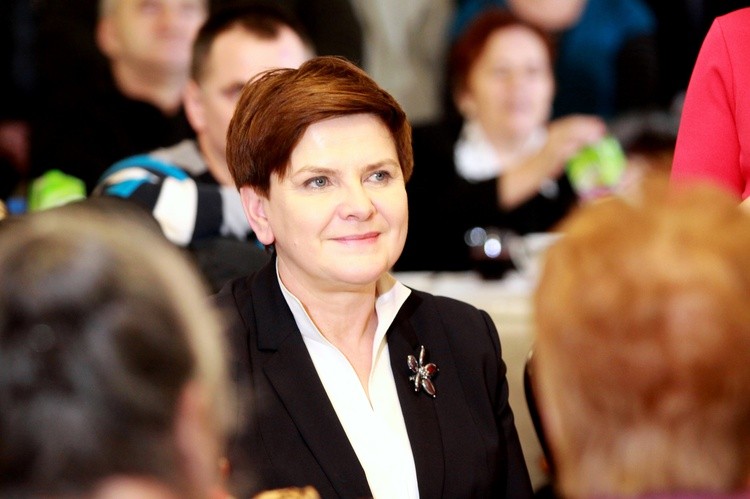 Premier Beata Szydło w Makowie Mazowieckim
