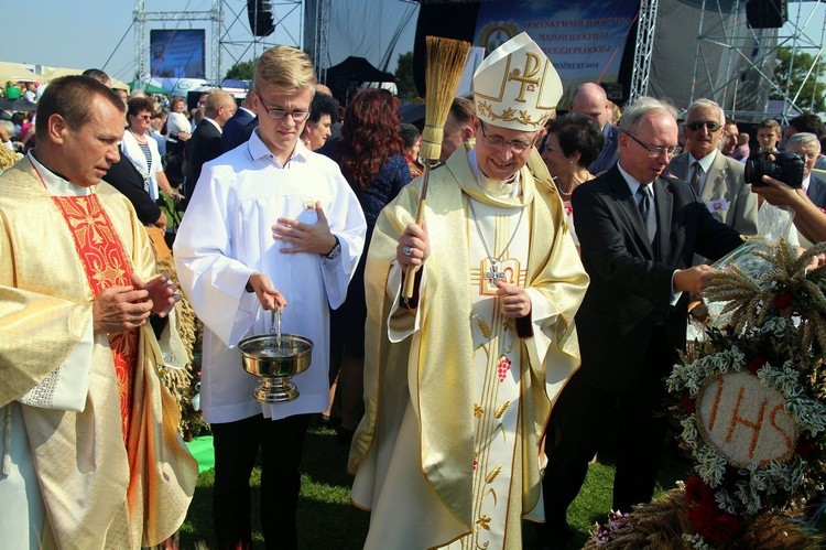 Dożynki diecezjalne w Staroźrebach