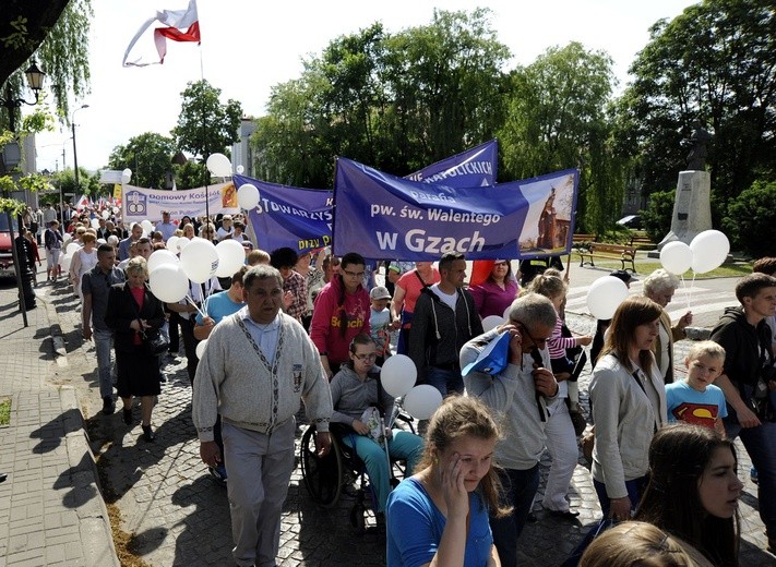 Marsz dla Życia i Rodziny w Pułtusku 2015