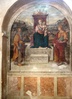 Włochy  Montefalco 24 06 2025

Kościół Sant'Agostino świętego Augustyna z XIII w.Wnętrze kościoła. Fresk z XIV w.Madonna z pasem, prawej święty Jakub z lewej święty Jan Ewangelista.

FOTO:HENRYK PRZONDZIONO /FOTO GOŚĆ