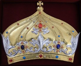 Korona pobłogosławiona przez papieża Franciszka dla cudownego obrazu Matki Bożej Smardzewskiej