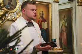 Homilię w cerkwi wygłosił kapłan M. Felicjan Szymkiewicz z Kościoła Starokatolickiego Mariawitów.