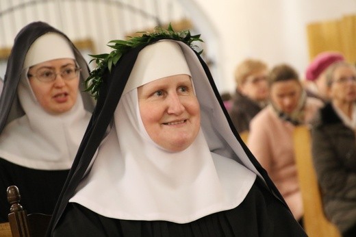 Śluby wieczyste u benedyktynek w Sierpcu