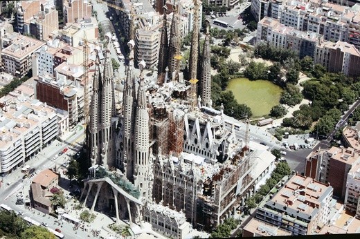 Sagrada Familia w Barcelonie