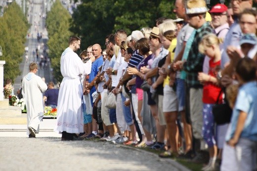 Pielgrzymi na Jasnej Górze