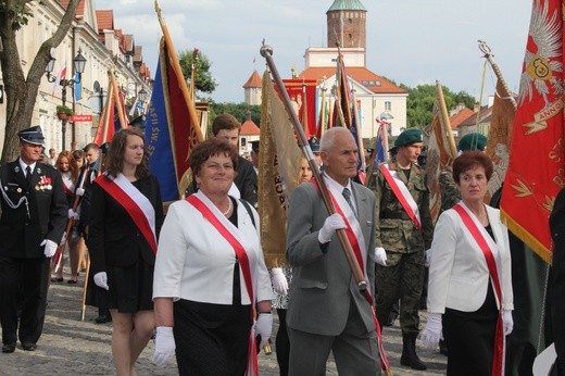 Pułtusk. Procesja do bazyliki