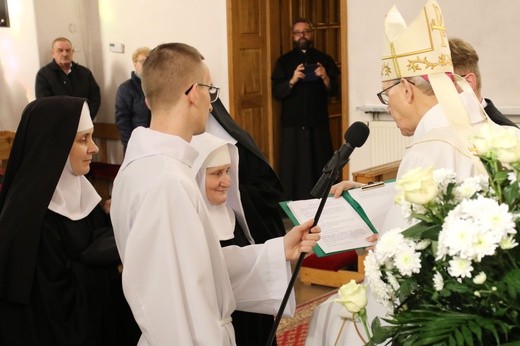 Śluby wieczyste u benedyktynek w Sierpcu