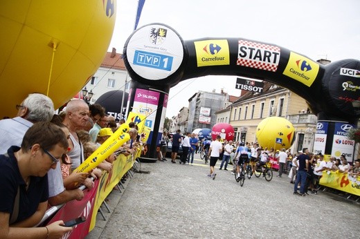 Start Tour de Pologne z Tarnowskich Gór