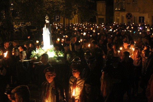 Procesja fatimska w Rypinie. Część 1