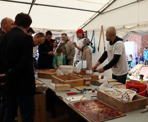 Piknik edukacyjny na malborskim zamku