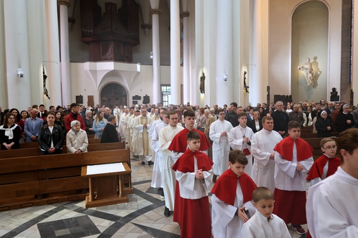 Liturgia Wieczerzy Pańskiej w katedrze