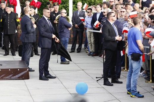 Prezydent Andrzej Duda na Placu Krakowskim