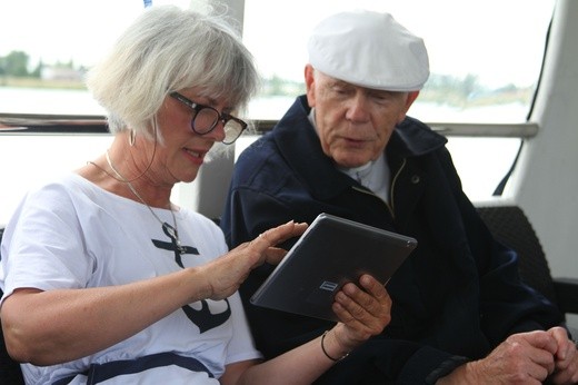 Płock. Tratwa "Pielgrzym" 2020