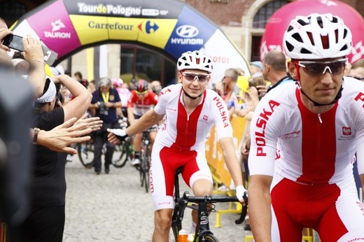 Start Tour de Pologne z Tarnowskich Gór