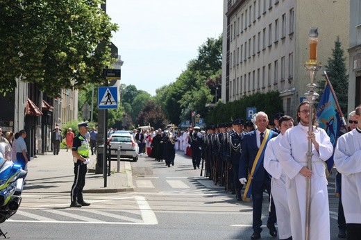 Boże Ciało 2024. Procesja w Katowicach