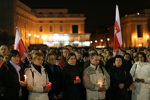 3 IV 2005. Rzym, Watykan, Plac św. Piotra