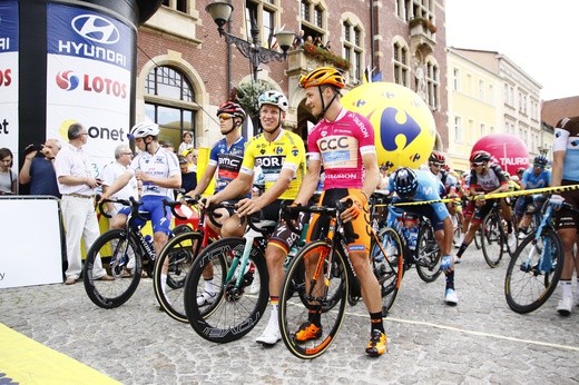 Start Tour de Pologne z Tarnowskich Gór