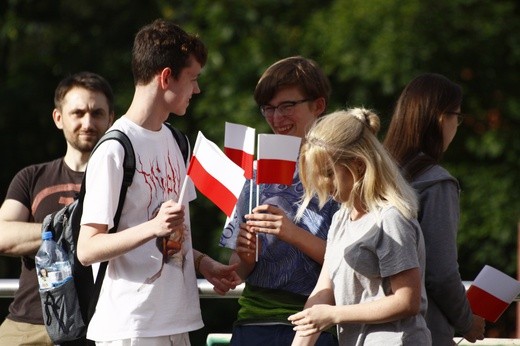 Prezydent Andrzej Duda na Placu Krakowskim