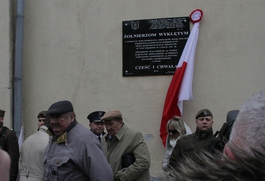 Płock. Pamięci żołnierzy wyklętych