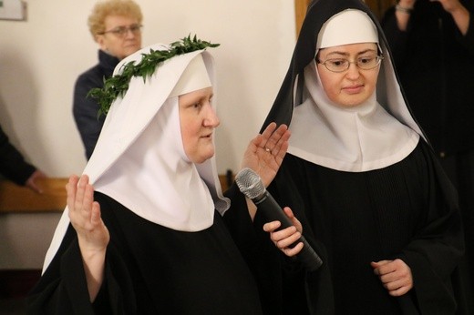 Śluby wieczyste u benedyktynek w Sierpcu