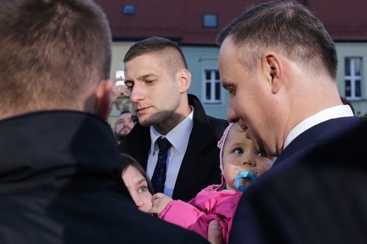 Andrzej Duda w Wodzisławiu Śląskim