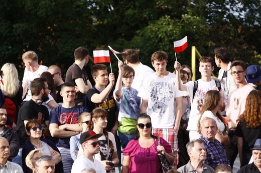 Prezydent Andrzej Duda na Placu Krakowskim