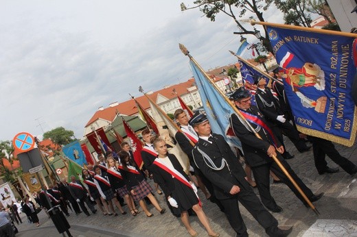 Pułtusk. Procesja do bazyliki