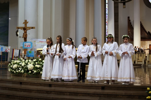 Pielgrzymka dzieci pierwszo- i wczesnokomunijnych do katedry