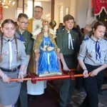 Poświęcenie kapliczki w Gardei