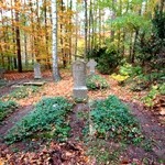 Kadyny - dawny ewangelicki cmentarz