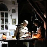 Sońsk - Łopacin. Nocna Droga Krzyżowa i Msza św. w pustelni