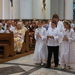 Pielgrzymka dzieci pierwszo- i wczesnokomunijnych do katedry