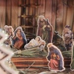 Sokołowo. Szopka bożonarodzeniowa wykonana przez dzieci ze Szkoły Podstawowej im. Jana Pawła II w Sokołowie