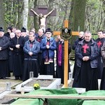 Ceremonia pochówku brata Franciszka Wieczorka