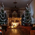 Pawłowo. Bożonarodzeniowa szopka w kościele parafii pw. św. Macieja