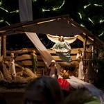 Przasnysz. Bożonarodzeniowa szopka w kościele pw. Wniebowzięcia NMP