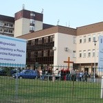 Znaki ŚDM w Płocku - szpital