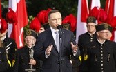 Prezydent Andrzej Duda na Placu Krakowskim