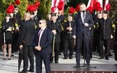 Prezydent Andrzej Duda na Placu Krakowskim