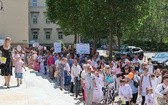 Pielgrzymka dzieci pierwszo- i wczesnokomunijnych do katedry
