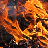 Pożar w domu dziecka w Zabrzu