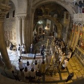 W Bazylice Grobu Pańskiego