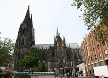 Poniekąd symbil niemieckiego katolicyzmu - katedra w Kolonii