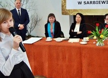 Dniom Sarbiewskiego towarzyszył gminny konkurs recytatorski oraz krasomówczy w Szkole Podstawowej w Sarbiewie