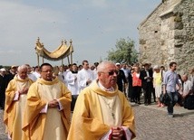 Z Najświętszym Sakramentem przez miasto