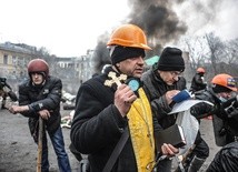 Majdan po ataku Berkutu - czwartek