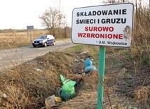 Nie ma śniegu, są śmieci