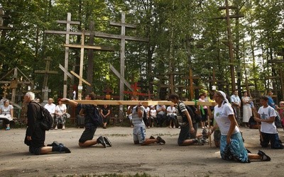 Pielgrzymi na Grabarce